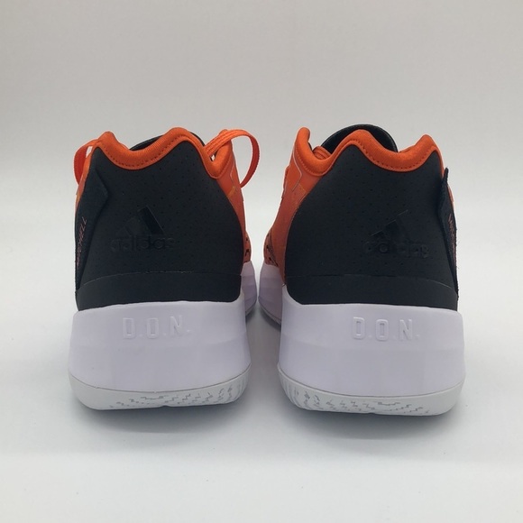 Adidas D.O.N. Issue #4 Donovan Mitchell Team Bright Orange HQ6216 size 8 - Picture 4 of 5